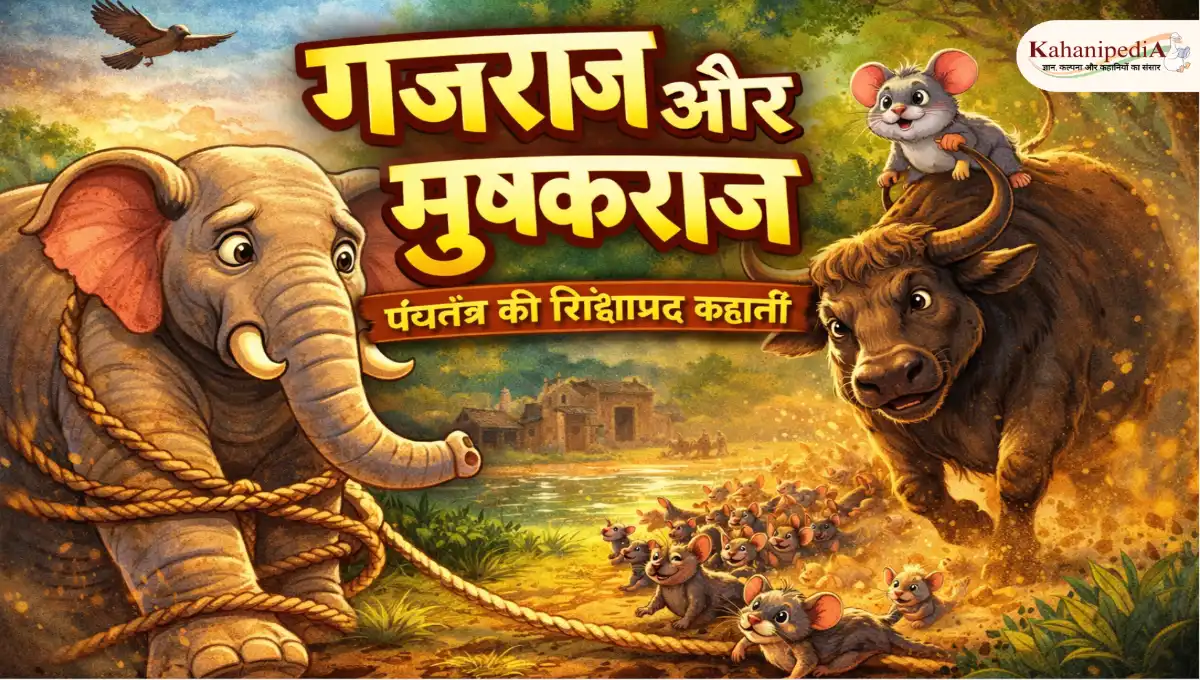 गजराज और मूषकराज : पंचतंत्र की कहानी (Gajraj Aur Mooshakraj)
