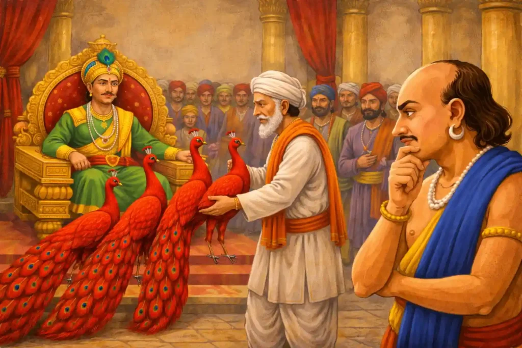 तेनालीराम के चार मोर