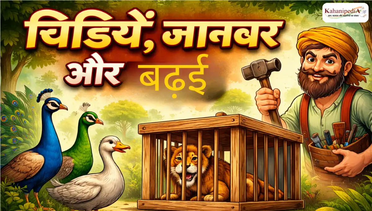चिड़ियें, जानवर और बढ़ई – अलिफ़ लैला की कहानी (Chidiyen Janwar Aur Badhayi)