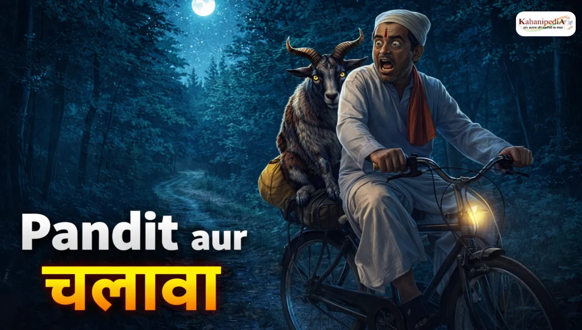 मेमने के रूप में आया छलावा – पंडित की डरावनी कहानी