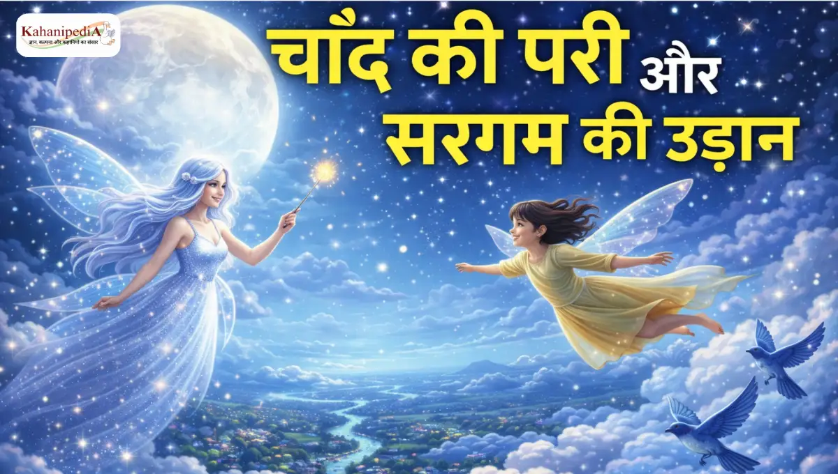 चाँद की परी और सरगम की उड़ान – सपनों, हिम्मत और जादू की अनोखी परी कथा