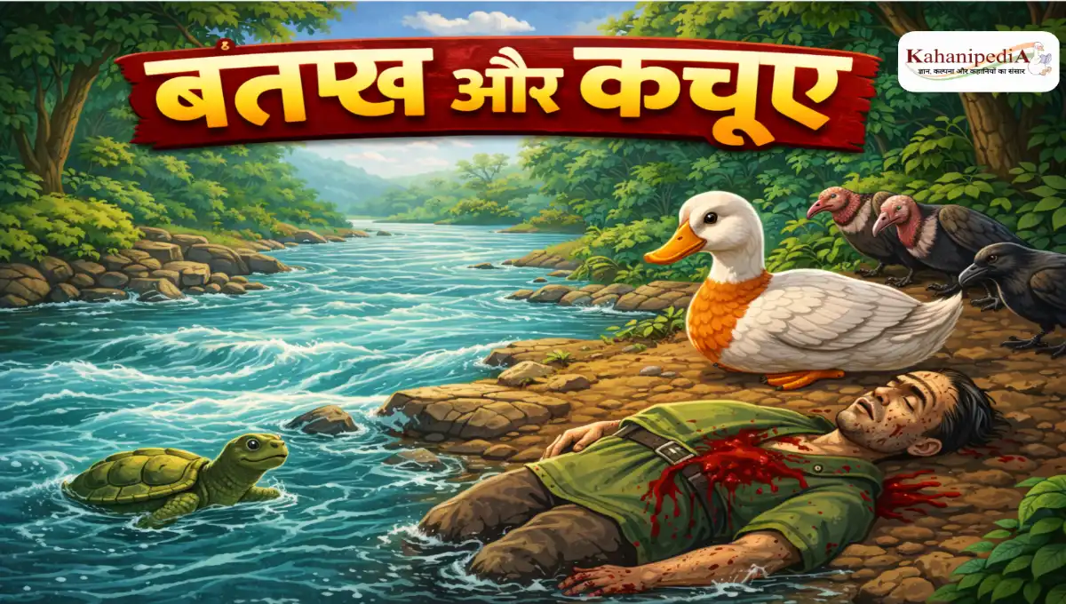 बतख और कछुए की कहानी : अलिफ़ लैला (Batakh Aur Kachhue Ki Kahani)