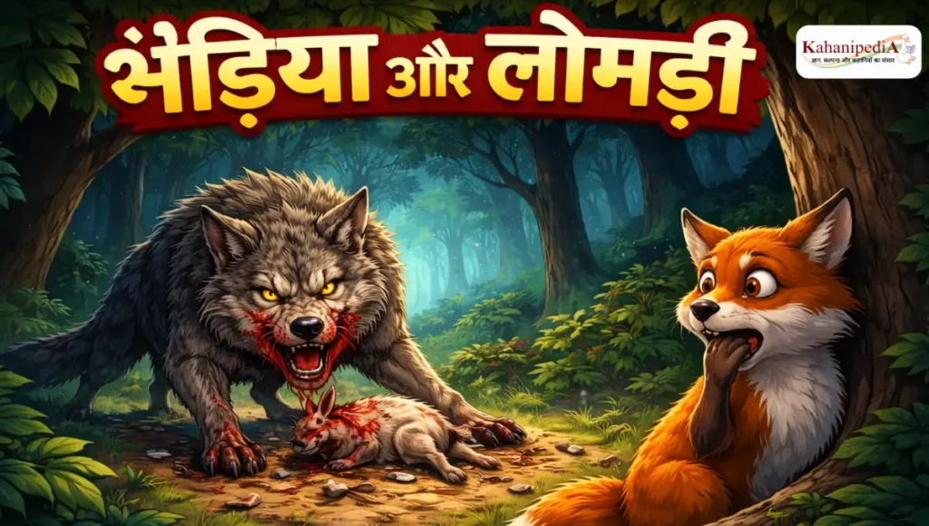 भेड़िया और लोमड़ी