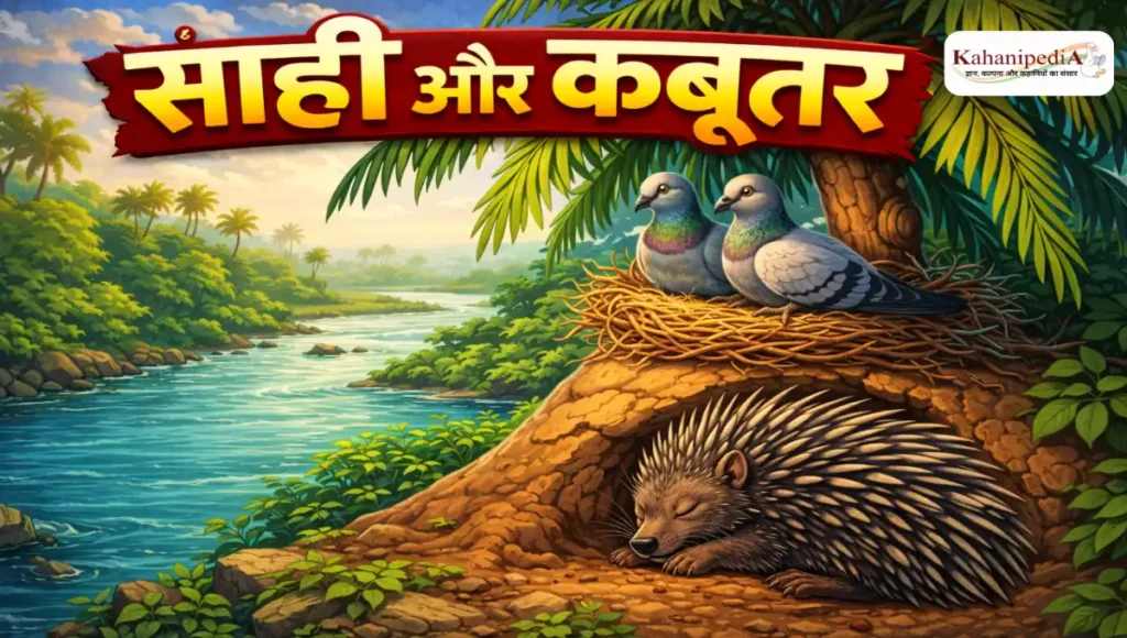 साही और कबूतर