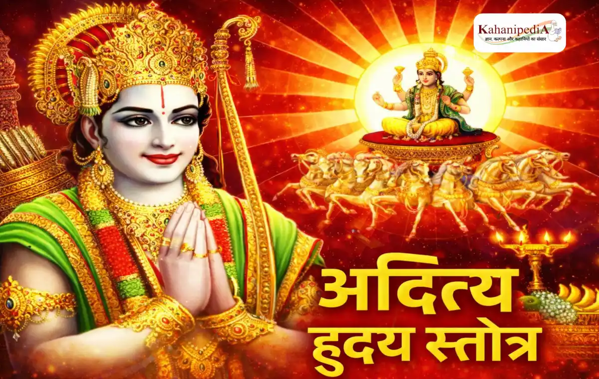 आदित्य हृदय स्तोत्र (Aditya Hridaya Stotra in Hindi) | सम्पूर्ण पाठ और सरल अर्थ