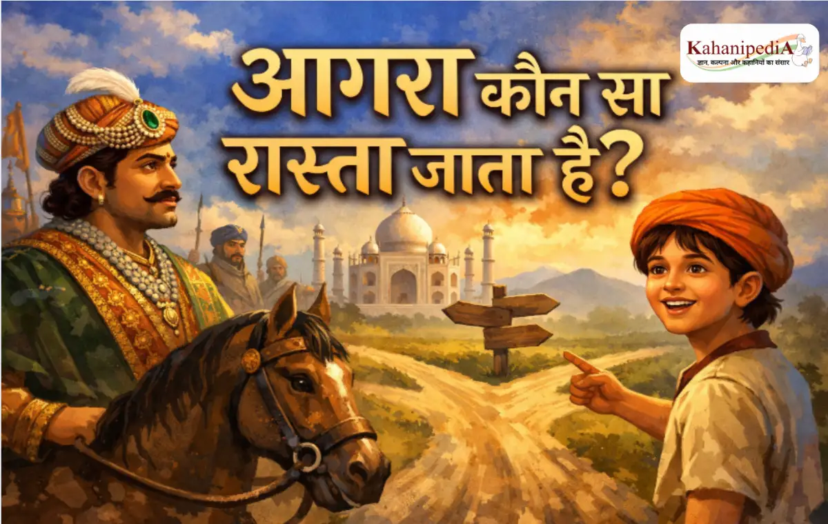 Agra Kaunsa Rasta Jata Hai | आगरा कौन सा रास्ता जाता है : अकबर-बीरबल की कहानी