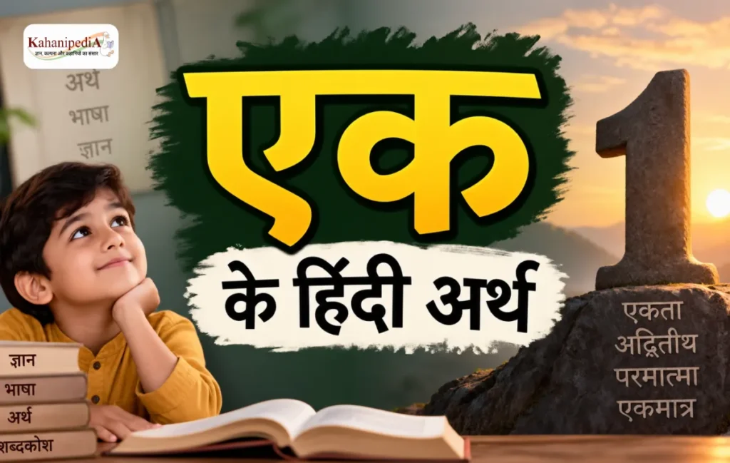 Ek Meaning in Hindi