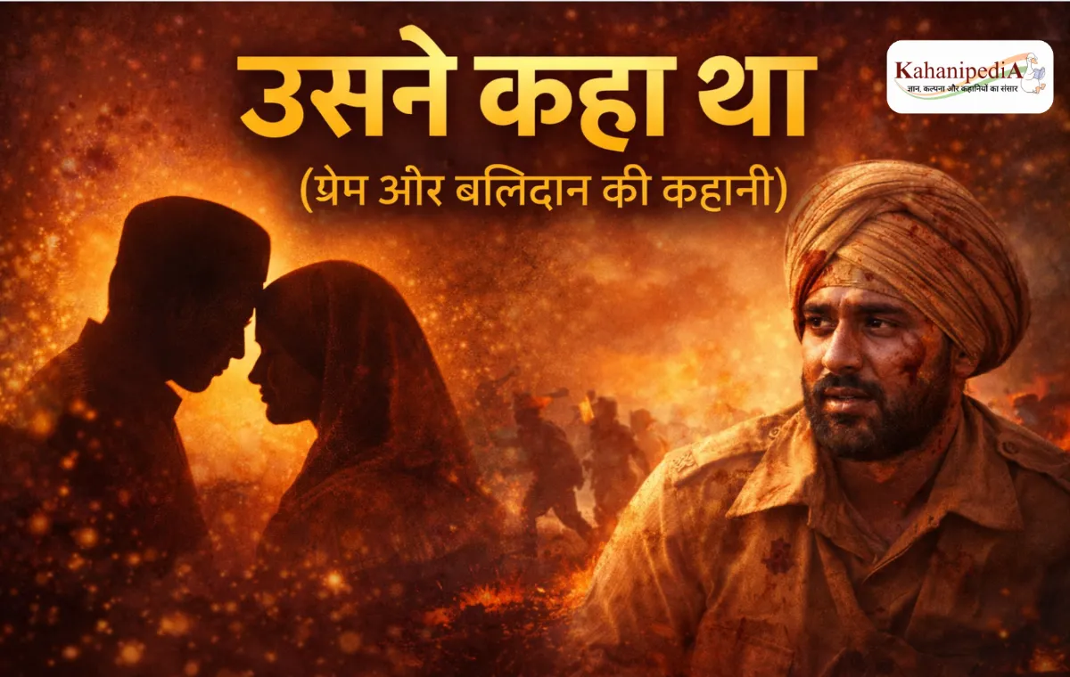 Usne Kaha Tha Kahani | उसने कहा था कहानी (पूरी कहानी और सार)