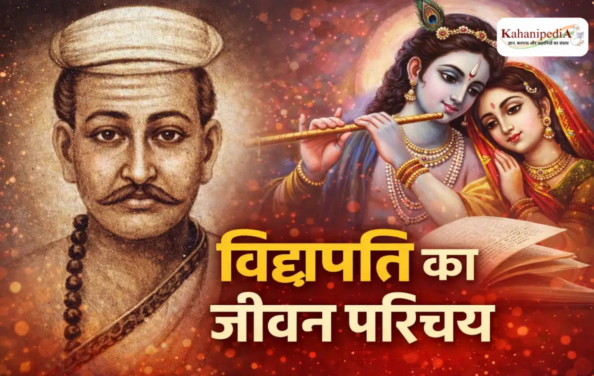 Vidyapati का जीवन परिचय: जन्म, मृत्यु, पदावली, राधा-कृष्ण प्रेम गीत, काव्य शैली और साहित्यिक योगदान (Vidyapati Biography in Hindi)