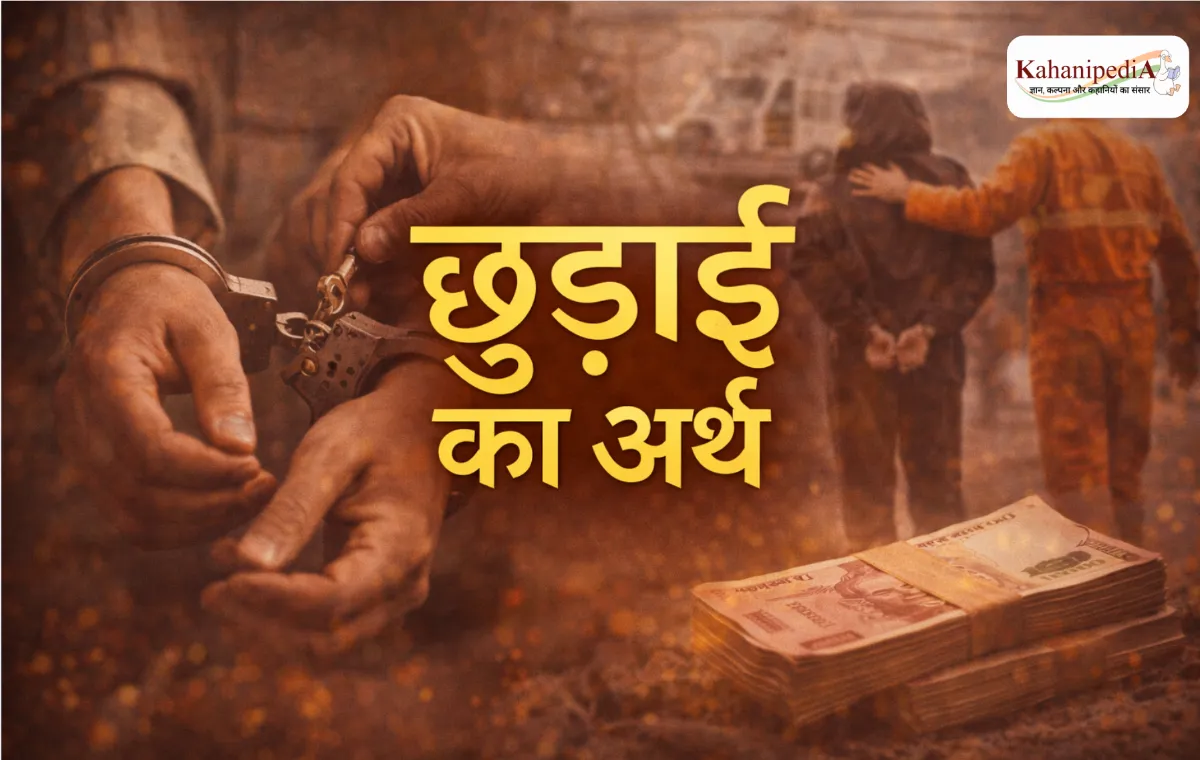 छुड़ाई का अर्थ (Chhudai Meaning in Hindi)