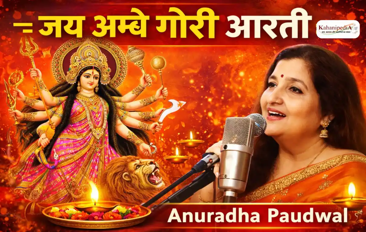 Anuradha Paudwal Jai Ambe Gauri Lyrics (जय अम्बे गौरी आरती)