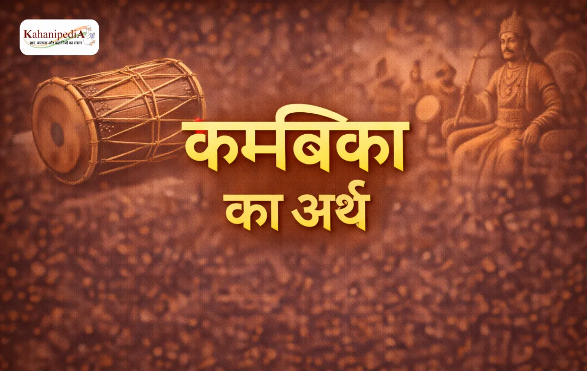 कम्बिका का अर्थ (Kambika Meaning in Hindi)