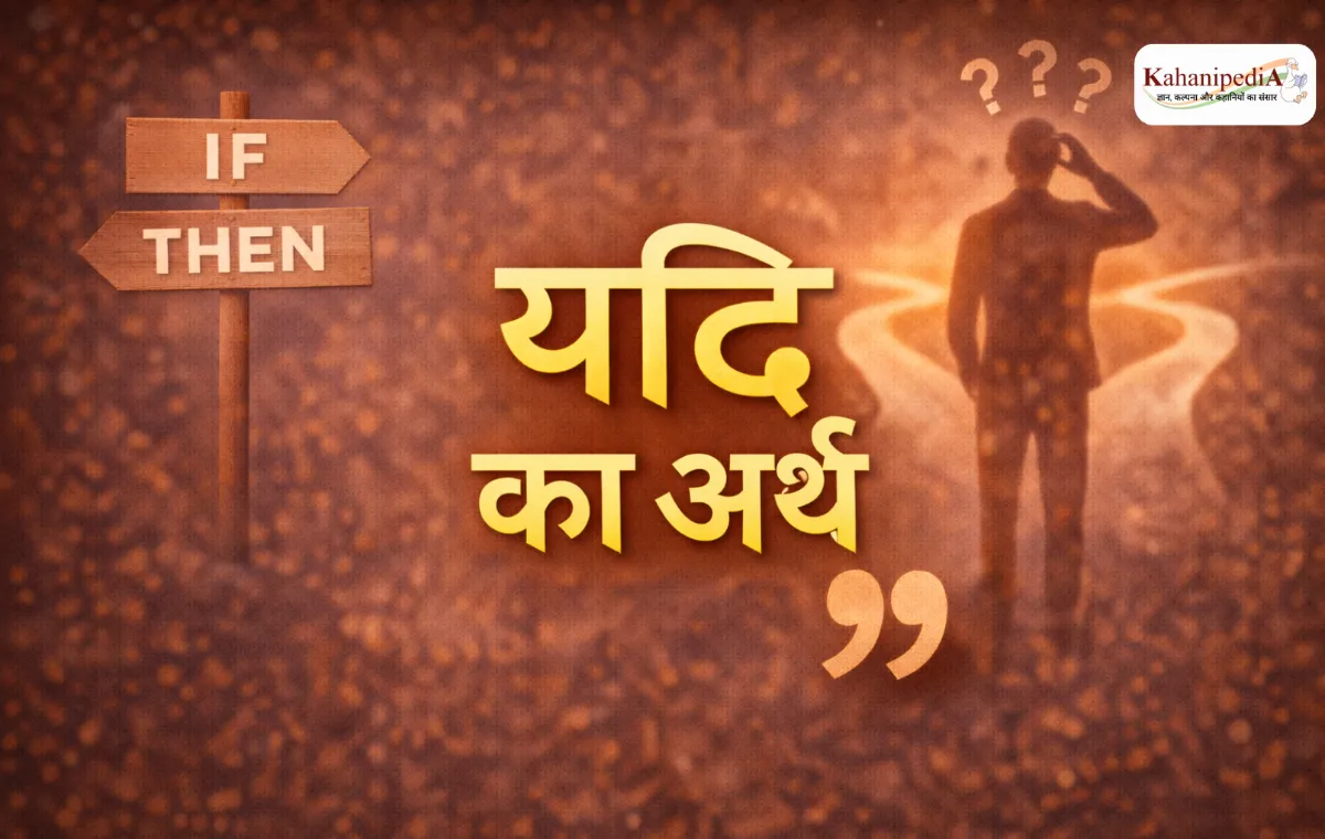 यदि का अर्थ (Yadi Meaning in Hindi)